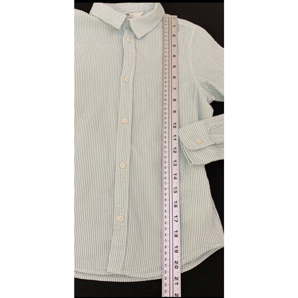Lot of 2 Boys Shirts H&M Button Front Sz 8 Childrens Place Sweater Sz 7/8 Preppy - Picture 6 of 16